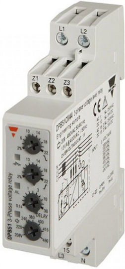 Carlo Gavazzi Three-phase Voltage Monitor DPB51CM44