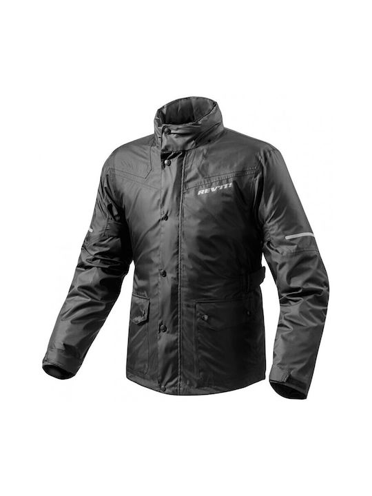 Rev'IT Nitric 2 H2O Men's Waterproof Riding Jacket Black