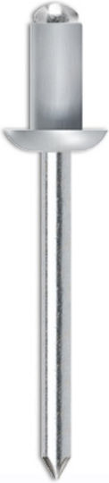 Vtools Πριτσίνια Aluminium M4.8x16mm 100Stück