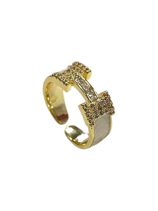 Intimonna Women's Gold Plated Ring