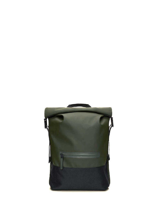 Rains Stoff Rucksack Grün 19Es