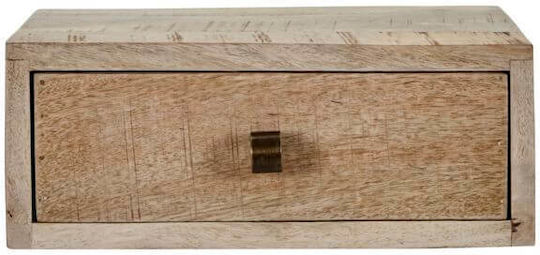Wandregal 35x25x14cm Braune Wandregal 35x25x14cm Braune
