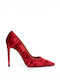 Philippe Lang Pumps Rot