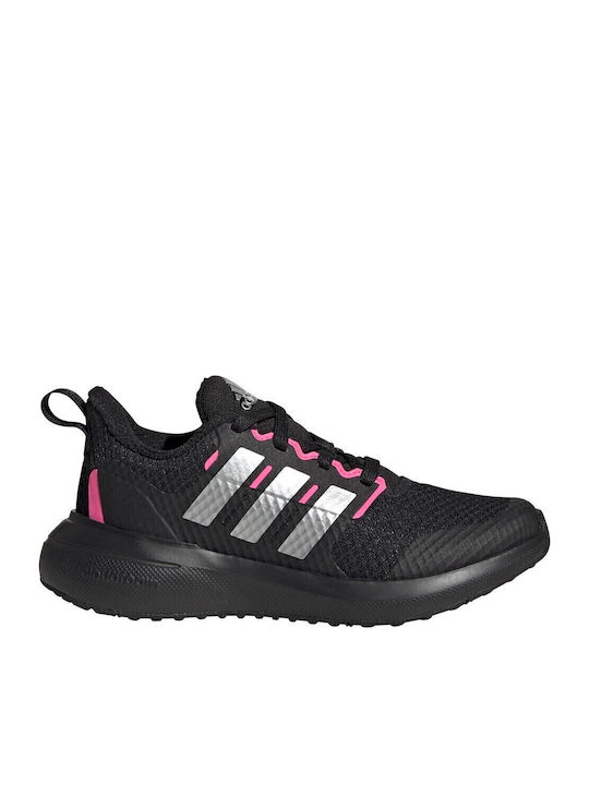 Fortarun FortaRun 2.0 K Wasserdicht Kinder Sportschuhe Laufen mit Schnürsenkeln Schwarz