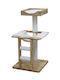 Pet Interest Playground Ονυχοδρόμιο Γατόδεντρο Καφέ 2 επιπέδων 48x48x90εκ.