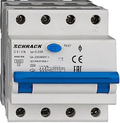 Schrack Реле Изтичане На Земя 3x10A