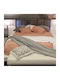 Liolios Home Riviera Blanket Double 230x260cm Taupe