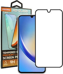 T-Max Vollflächig gehärtetes Glas (Samsung A34) T-Max Vollflächig gehärtetes Glas (Samsung A34)