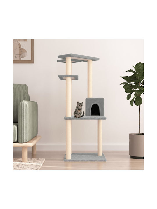 vidaXL Ονυχοδρόμιο Γατόδεντρο Γκρι 55x47.5x123εκ.