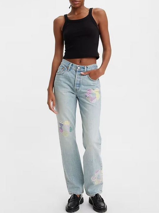 Levi's 501 Ψηλόμεσο Γυναικείο Jean Παντελόνι