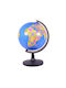 World Globe English with Diameter 18cm and Height 19cm