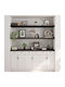 Regal Wand Gray 160x50x4cm