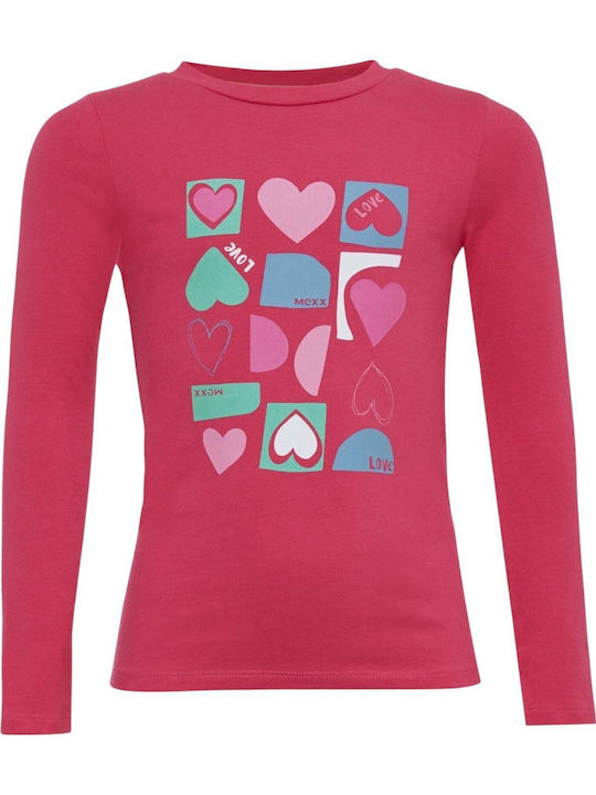 Mexx Bluză pentru copii Cu mânecă lungă Fuchsia