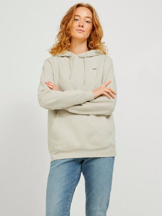 Jack & Jones Μακρύ Γυναικείο Φούτερ με Κουκούλα...