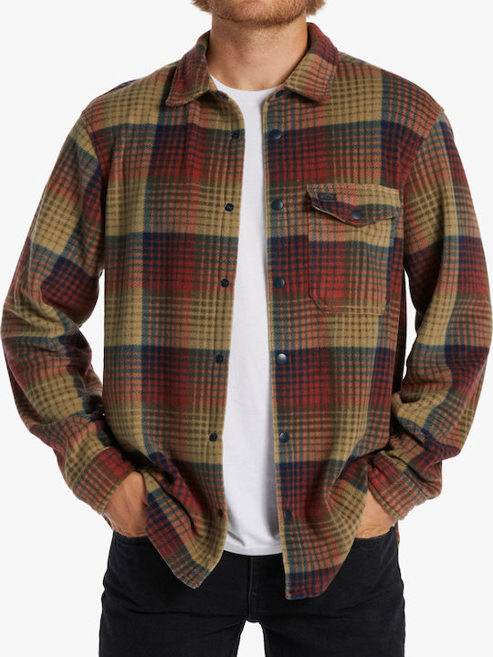 Billabong Furnace Long-sleeved Flannel Shirt Ch...