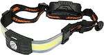 Sthor Headlamp LED IPX4 with Maximum Brightness 320lm Black