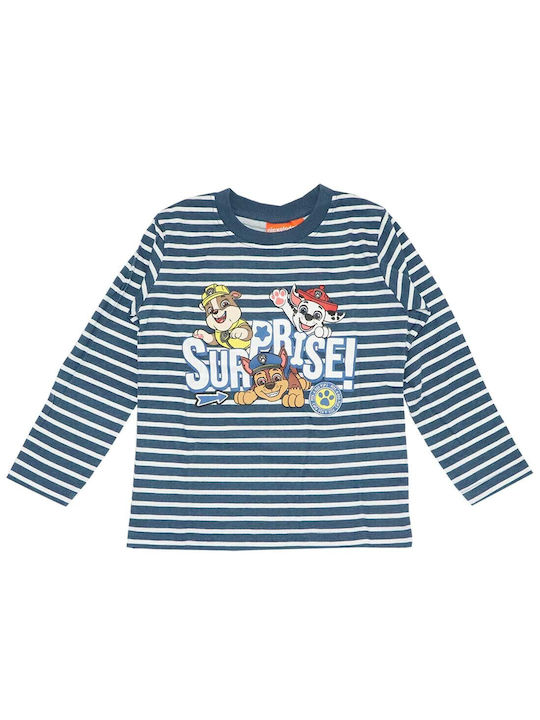 Nickelodeon Kids Blouse Long Sleeve Navy Blue