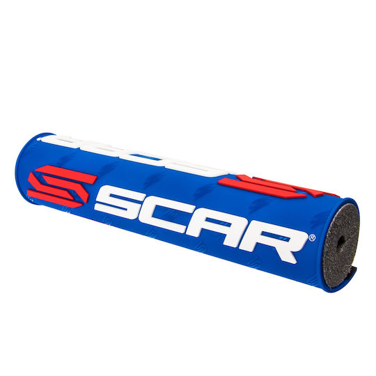 Scar Motorcycle Handlebar Pad Protector Blue