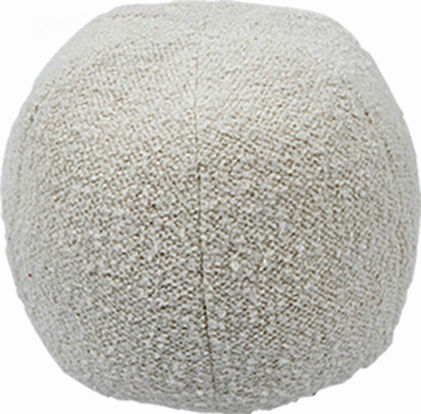 Art et Lumiere Sofa Cushion 100% Cotton White 40x40cm