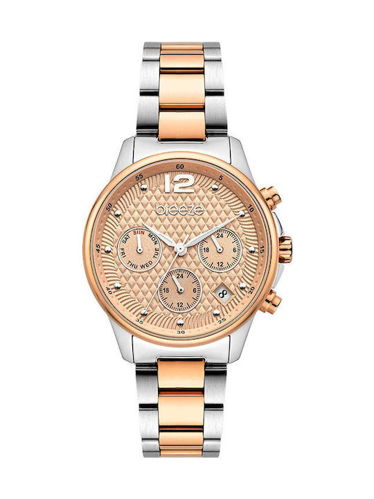 Breeze Women's Watch with Silver Metal Bracelet