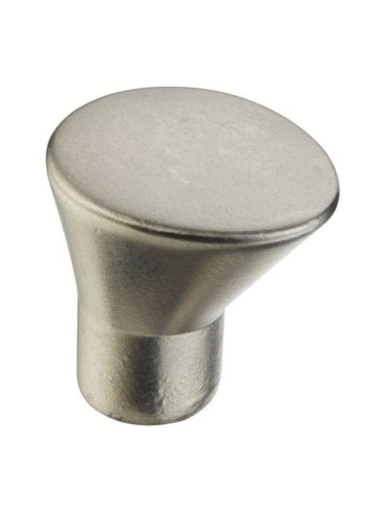 Viobrass 71 Knob Furniture made of Metallic in Silver Color 19mm 19MM 1pcs