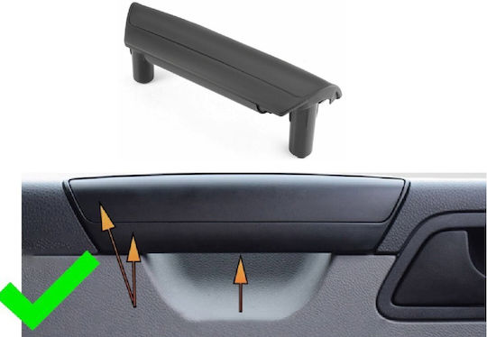 Дръжка На Вратата Вътрешна С Начин На Поставяне Forward Volkswagen Transporter T5 2010-2015 7H0867179