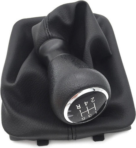 Πόμολο Ταχυτήτων για Mazda 5 Peugeot 206 1998-2009 Μαύρο