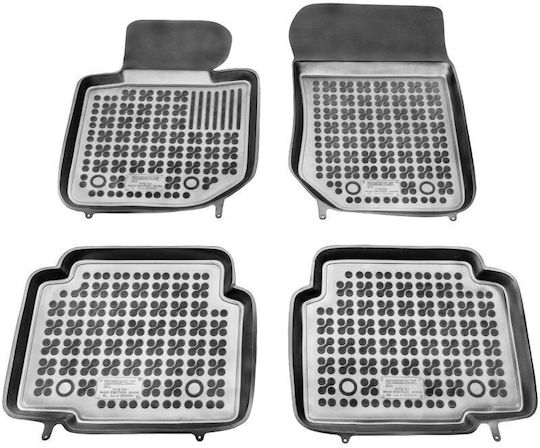 Sahler Set of Front and Rear Mats 4pcs Tray Type for BMW E36 Mazda 3 / 2 1991-1998 Black