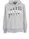 Piccino Boys Hooded Sweatshirt with Zipper Gray