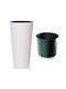 Prosperplast Tubus Slim Pot Plastic 20x20x38.1cm.