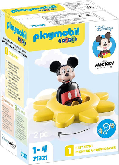 Playmobil 123 Mickey Mouse With Rotating Sun for 1-4 years old