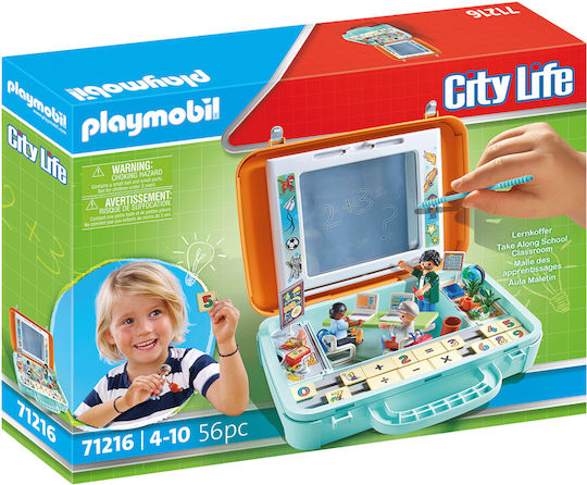 Playmobil Koffer Stadtleben Schulklasse für 4-10 Jahre