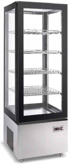 Karamco Vitrină de Congelare De Podea cu Capacitate 400lt 65.2x65.2x187.3cm Cl400