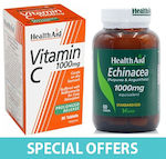 Health Aid Vitamin C für das Immunsystem 1000mg 30 Registerkarten