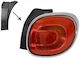 Prasco Taillights for Fiat 500