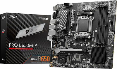 MSI Pro B650M-P Motherboard Micro ATX με AMD AM5 Socket