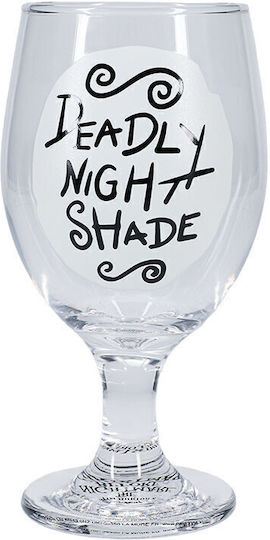Paladone Nightmare Before Christmas Glow In The Dark Glass Cocktail/Drinking made of Glass 350ml
