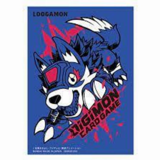 Bandai Spirits Digimon Card Game Ver.4 Card Sleeves Standard Size 60τμχ Red