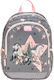 Belmil Horse School Bag Backpack Elementary, Elementary Gray 12Liters