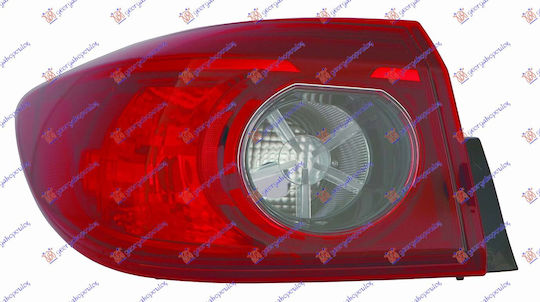 Prasco Left Taillight Mazda 3 13-16