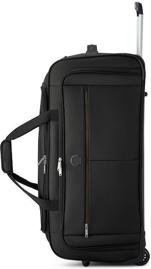 Delsey Pin Up 6 Σακ Βουαγιάζ Μαύρο με Ρόδες Υφασμάτινο Μ74xΠ34.5xΥ36εκ.