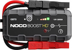 Noco Boost Gb70 Hd Ultrasafe Φορητός Εκκινητής Μπαταρίας 2000A 12V
