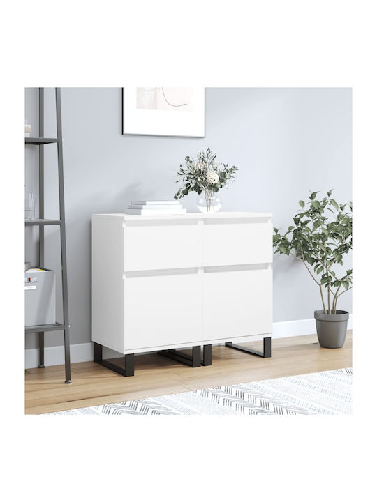 Wooden Buffet White L40xW35xH70cm