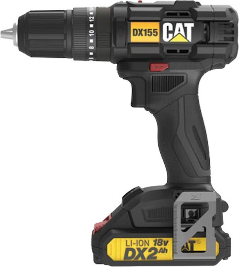 CAT DX155.1 Ударен Двигател За Бормашина На Батерия 18V 2x2Ah