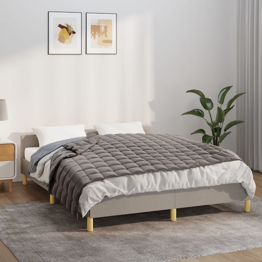 vidaXL Gravity Blanket Sofa 137x200cm Gray