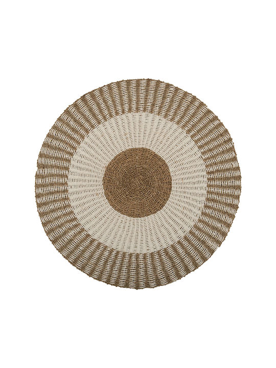 Freebox Rug Round Summer Brown