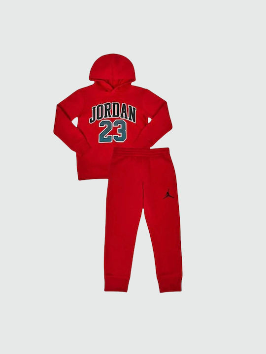 Jordan Kinder Sweatpants Set - Jogginganzug Rot...