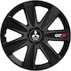Versaco Car Hubcap Set Gtx with Mitsubishi Embl...