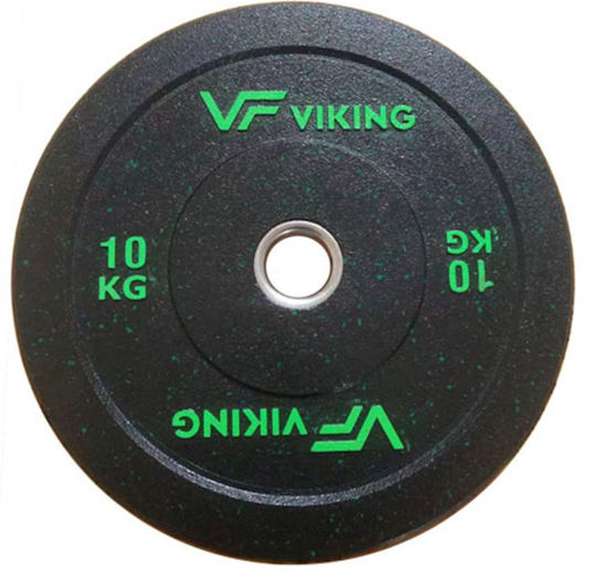 Viking High Temp Bumber Δίσκος Λαστιχένιος 1 x 10kg Φ45mm