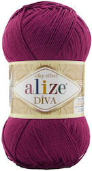 Alize Diva Roz 350m 100gr
